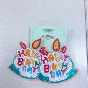 Happy Birthday Earrings
